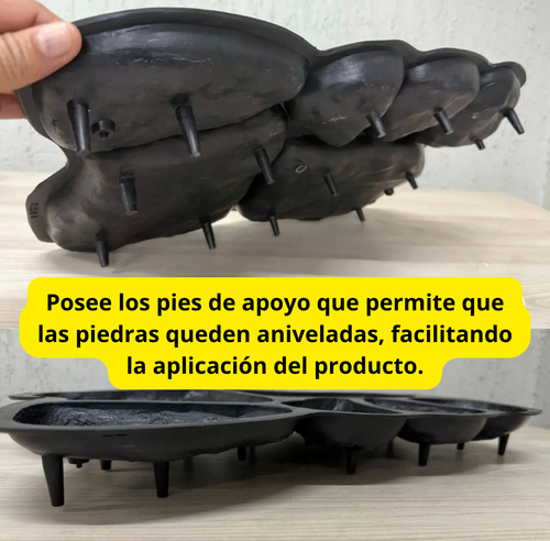 Molde de 17 piedras